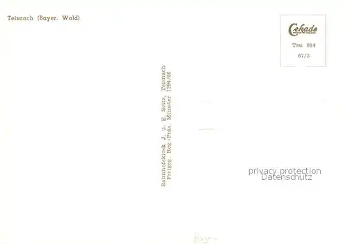 AK / Ansichtskarte Teisnach Fliegeraufnahme Teisnach