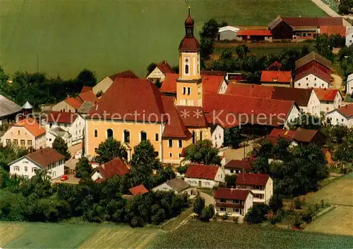 AK / Ansichtskarte Bettbrunn Fliegeraufnahme mit Kirche Bettbrunn