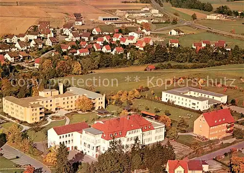 AK / Ansichtskarte Himmelkron Haus der Einkehr Haus Gottestreue und Haus Elisabeth Fliegeraufnahme Himmelkron