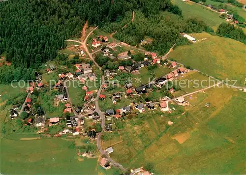 AK / Ansichtskarte Rabenaeussig OT Melchenberg Fliegeraufnahme Rabenaeussig