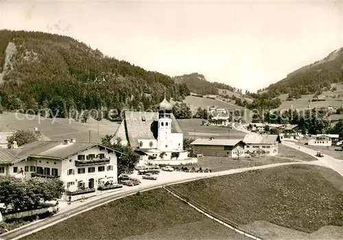 AK / Ansichtskarte Oberau_Berchtesgaden Fliegeraufnahme Oberau Berchtesgaden