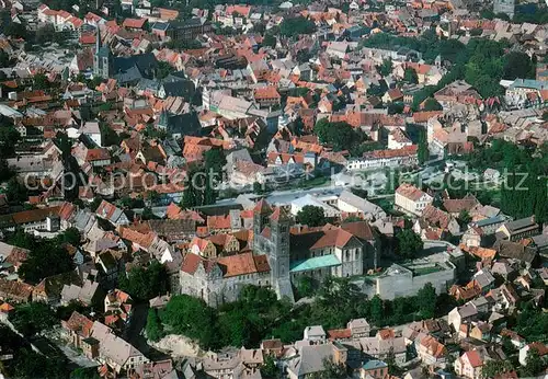 AK / Ansichtskarte Quedlinburg Fliegeraufnahme Quedlinburg