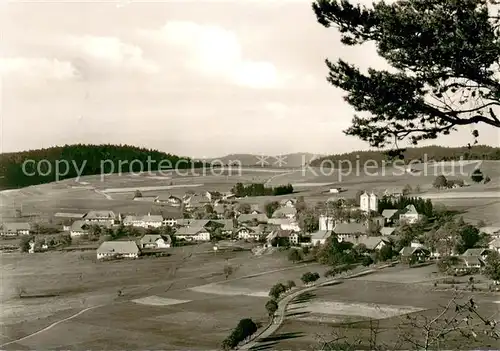 AK / Ansichtskarte Herrischried Panorama Herrischried