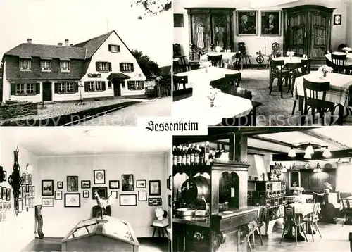 AK / Ansichtskarte Sessenheim Restaurant Au Boeuf Musee Goethe Location de Chambres Sessenheim