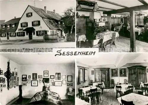 AK / Ansichtskarte Sessenheim Restaurant Au Boeuf Musee Goethe Location de Chambres Sessenheim