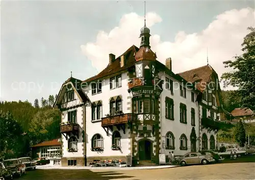 AK / Ansichtskarte Neustadt_Schwarzwald Hotel Neustaedter Hof Neustadt_Schwarzwald