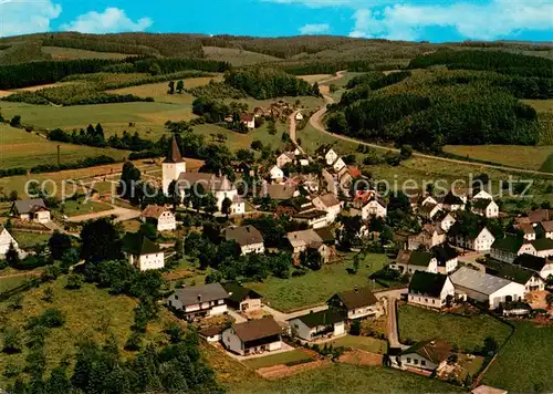 AK / Ansichtskarte Schoenholthausen Fliegeraufnahme mit Gasthof Pension Steinhoff  Schoenholthausen