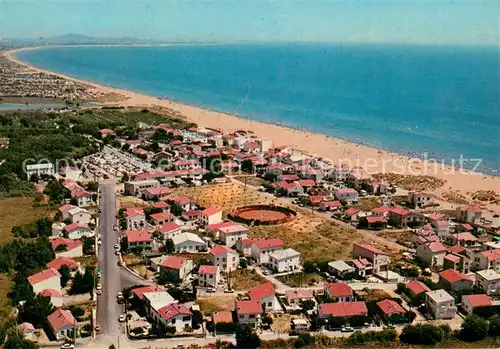 La_Redoute_Plage Vue aerienne et les arenes La_Redoute_Plage