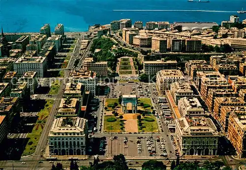 Genova_Genua_Liguria Piazza della Vittoria Fliegeraufnahme Genova_Genua_Liguria