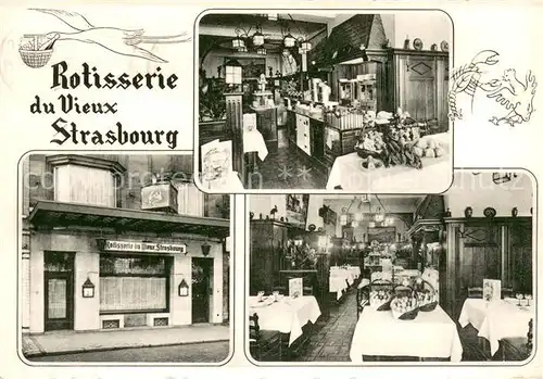 Bruxelles_Bruessel Rotisserie du Vieux Strasbourg Interieur Bruxelles_Bruessel