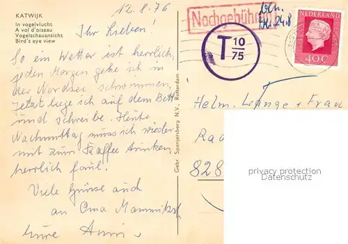 Katwijk in vogelvlucht Katwijk