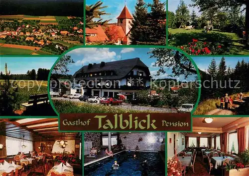 Oberkollwangen Gasthof Pension Talblick im Schwarzwald Oberkollwangen