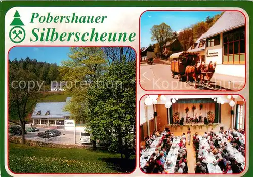Pobershau Haus des Gastes Pobershauer Silberscheune Planwagen Festsaal Pobershau
