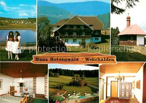 Wehrhalden Pension Haus Hotzenwald Fremdenzimmer Trachten Landschaftspanorama Schwarzwald Wehrhalden
