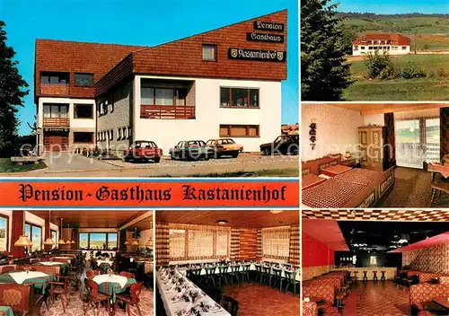 Bruenst_Georgenberg Pension Gasthaus Kastanienhof Restaurant Fremdenzimmer 