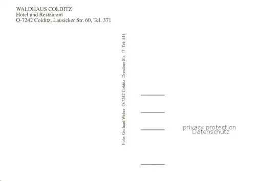 Colditz Hotel Restaurant Waldhaus Colditz