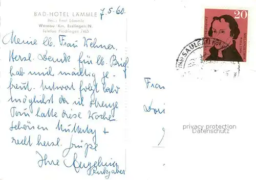 Wernau_Neckar Bad Hotel Laemmle Wernau Neckar