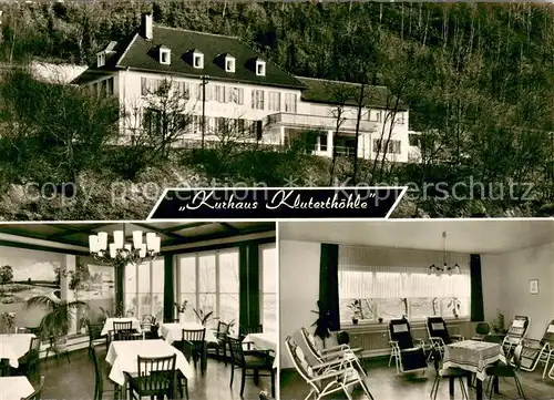 Ennepetal Kurhaus Kluterthoehle Gastraeume Ennepetal