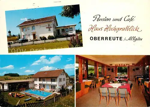 Oberreute Haus Hochgratblick Pool Gaststube Oberreute