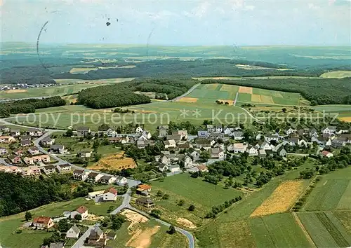 Huemmerich_Westerwald Fliegeraufnahme mit Hotel Pension Fernblick Huemmerich_Westerwald