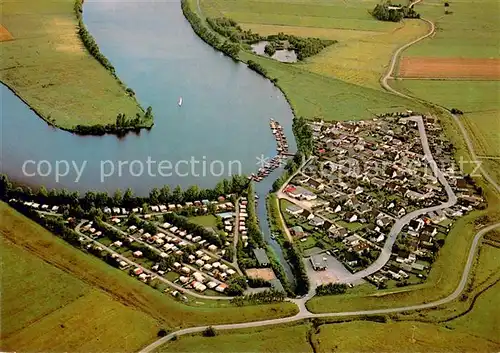 Hennstedt_Dithmarschen Campingplatz Horst an der Eider Fliegeraufnahme Hennstedt_Dithmarschen