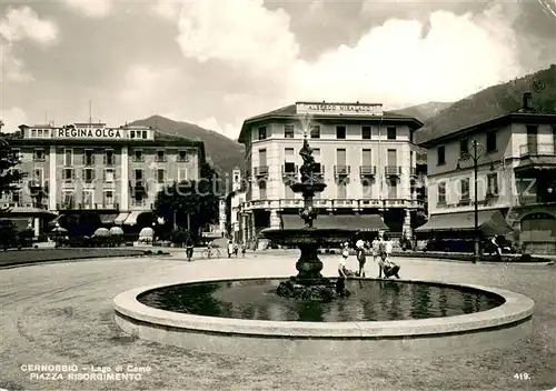 Cernobbio_Lago di Como Piazza Risorgimento Cernobbio_Lago di Como