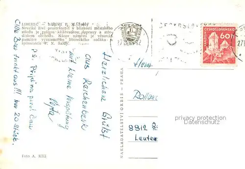 Liberec Ortspartie Liberec