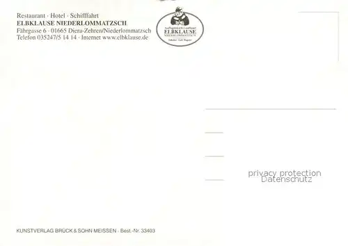 Niederlommatzsch Ausflugslokal Landhotel Elbklause Restaurant Fahrgastschiff Lagerfeuer Niederlommatzsch