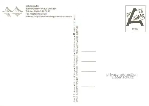 Dresden Schillergarten Restaurant Biergarten am Blauen Wunder Loschwitzer Bruecke Dresden