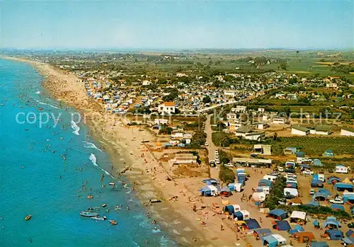 AK / Ansichtskarte Vias sur Mer Vue aerienne Vias sur Mer