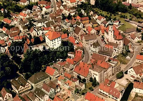 AK / Ansichtskarte Burgau_Schwaben Fliegeraufnahme Burgau Schwaben