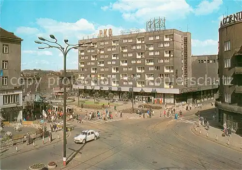 AK / Ansichtskarte Zabrze Ulica Wolnosci i plac 24 Stycznia Zabrze