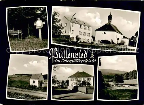 AK / Ansichtskarte Pullenried Wegekreuz Kirche Kapellchen Panorama Pullenried