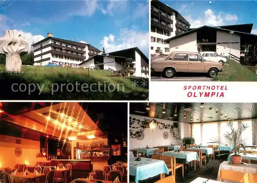 AK / Ansichtskarte Churanov Sporthotel Olympia Restaurant Churanov