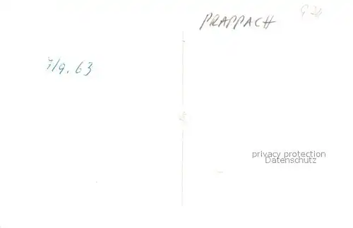 AK / Ansichtskarte Prappach Wohnhaus Prappach