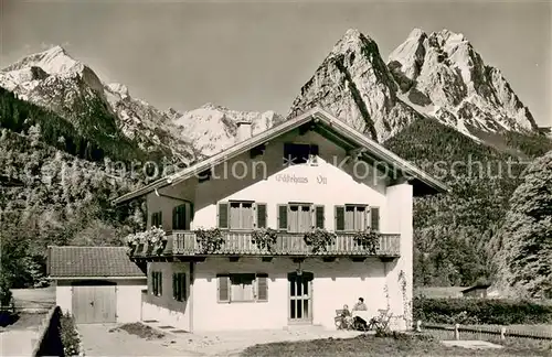 AK / Ansichtskarte Hammersbach_Grainau Gaestehaus Ott Hammersbach Grainau