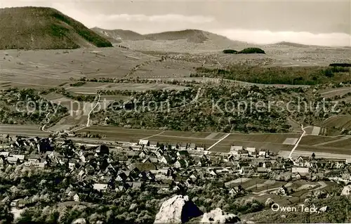 AK / Ansichtskarte Teck Fliegeraufnahme mit Ruine Teck Teck