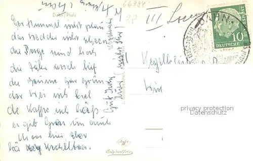 AK / Ansichtskarte Dahn Fliegeraufnahme Dahn