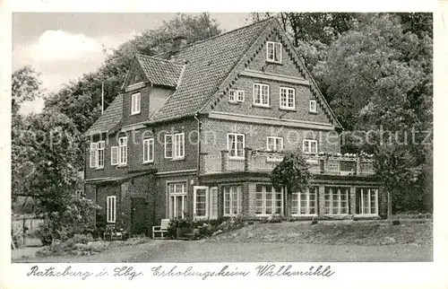 AK / Ansichtskarte Ratzeburg Erholungsheim Walkmuehle Ratzeburg