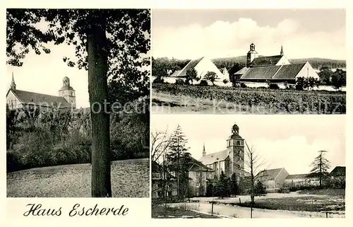 AK / Ansichtskarte Gronau_Leine Haus Escherde Ortspartien Gronau_Leine