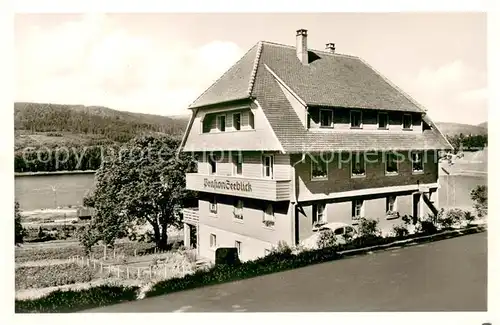AK / Ansichtskarte Schluchsee Kurheim Pension Seeblick Schluchsee