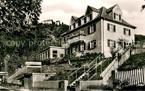 AK / Ansichtskarte Bad_Neustadt Kurpension Haus Waldesruh Bad_Neustadt