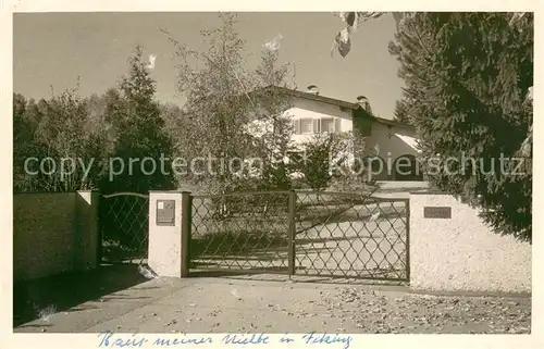 AK / Ansichtskarte Icking_Isartal Wohnhaus Icking Isartal