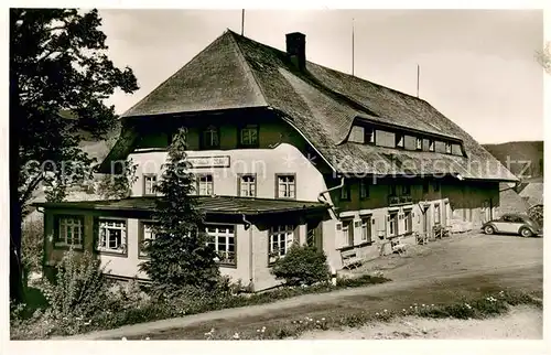 AK / Ansichtskarte Bernau_Schwarzwald Gasthaus zum Adler Bernau Schwarzwald