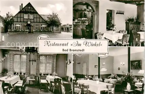 AK / Ansichtskarte Bad_Bramstedt Restaurant Im Winkel Gastraeume Bad_Bramstedt