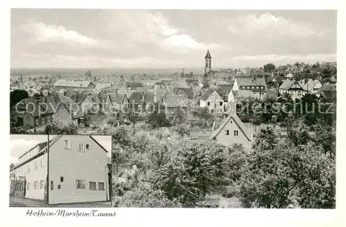 AK / Ansichtskarte Marxheim_Taunus Gasthaus zum Adler Panorama Marxheim Taunus