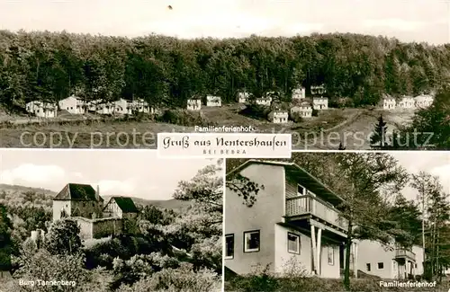 AK / Ansichtskarte Nentershausen_Hessen Familienferienhof Burg Tannenburg Nentershausen Hessen