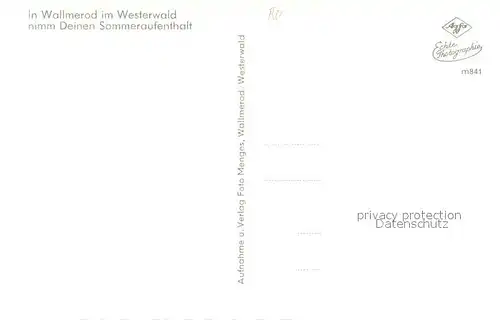 AK / Ansichtskarte Wallmerod Frankfurter Strasse Wallmerod