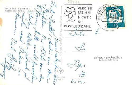 AK / Ansichtskarte Rettin Hof Nettesheim Gaststube Bar Rettin