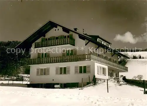 AK / Ansichtskarte Altstaedten_Allgaeu Fremdenheim Haus Martinsruh Altstaedten_Allgaeu